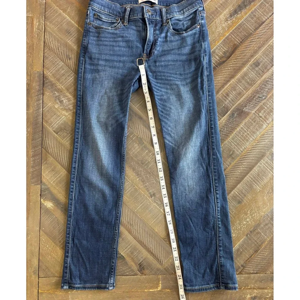 Abercrombie Kids Skinny Jeans Medium Wash Blue Denim Size 11/12